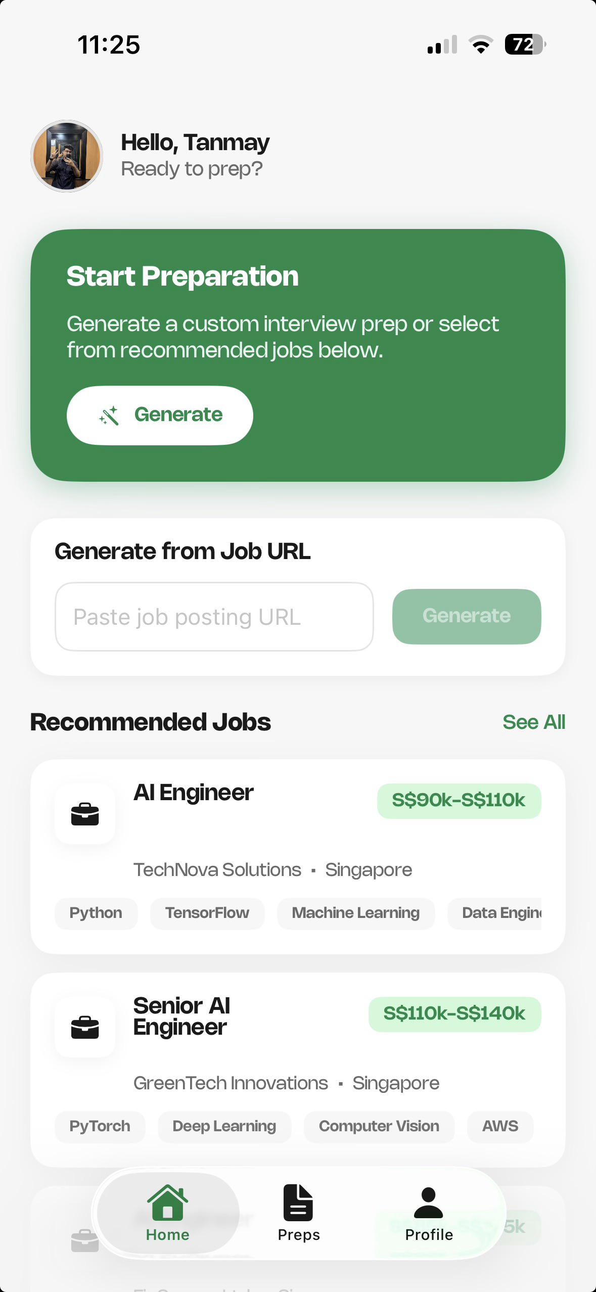 Final Round on iPhone - Interview Session